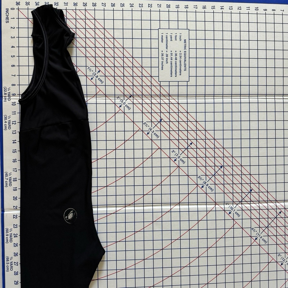 Castelli Mens Cycling Bib Full Tights Med Black Non Padded Made in Italy Biking - Picture 11 of 13
